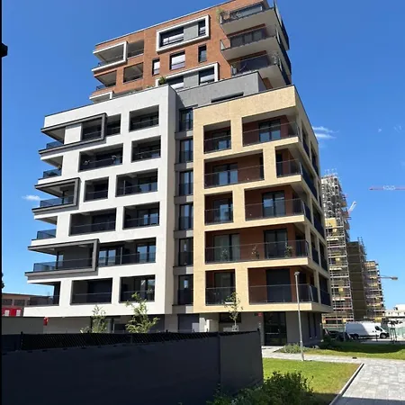 Lägenhet Sunrise Harbor Iii Modern Smart 3-br With Balcony Prag